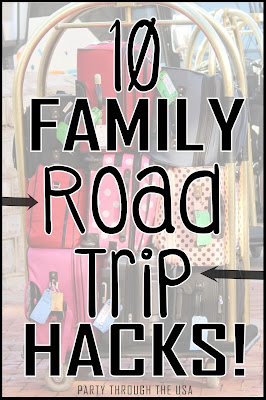 A collection of UNIQUE family road trip hacks for your next vacation from an expert.