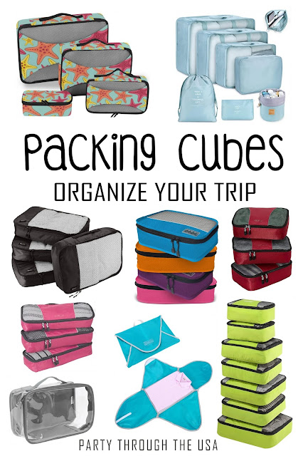 Packing cubes are a necessary accessory for traveling and even more important for road trips. We love to use them as mini suitcases that collapse after use.